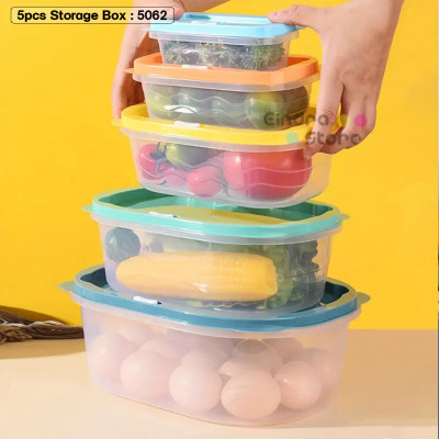 5pcs Storage Box : 5062